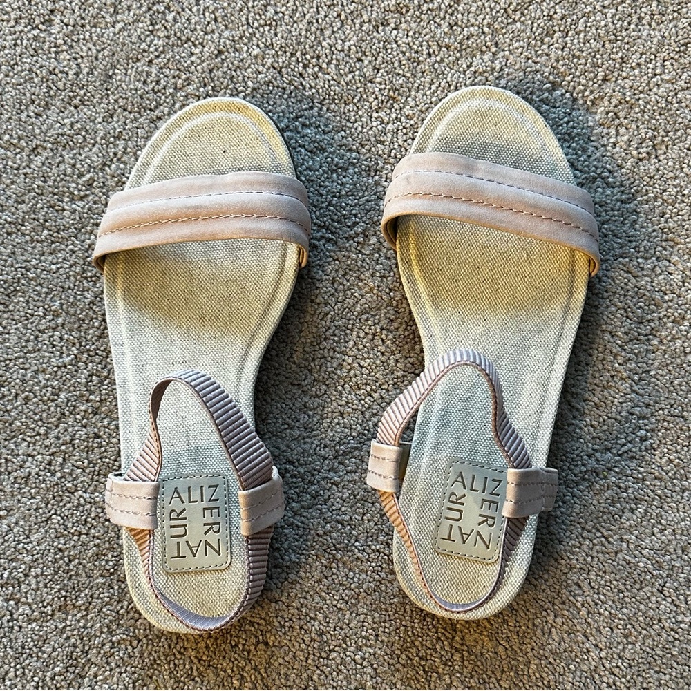 Naturalizer Sanya Slip on Sandals in dusty rose